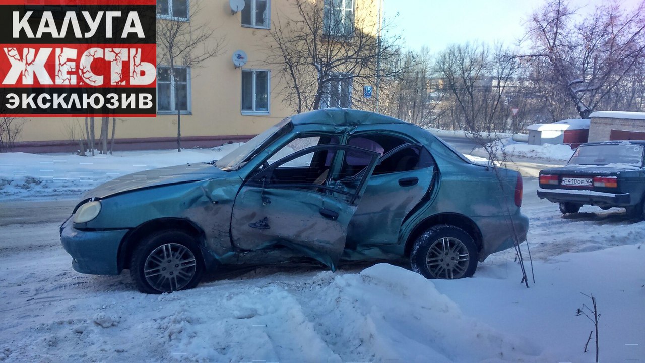 Водитель «Шевроле» попал в реанимацию после аварии на Глаголева -  Происшествия - Новости - Калужский перекресток Калуга