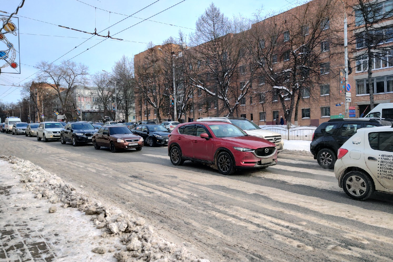 ДТП Калуга маршрутка гагарина шкода