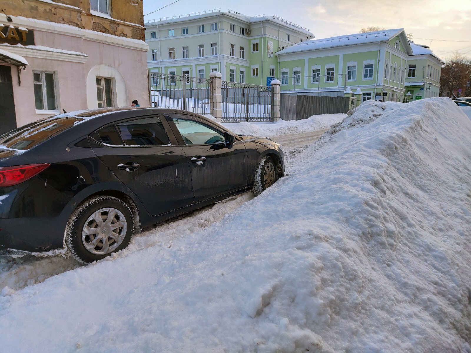 Калуга снегопад пробки 10 февраля 2021 года