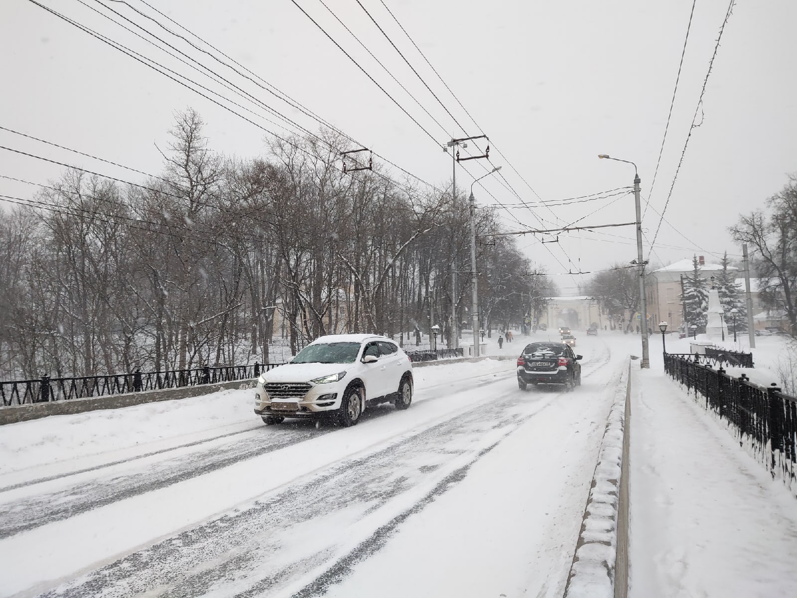 Пробка на Старом Торге.