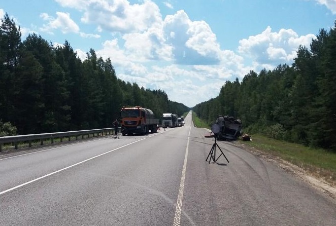 Фото ГИБДД с места ДТП.