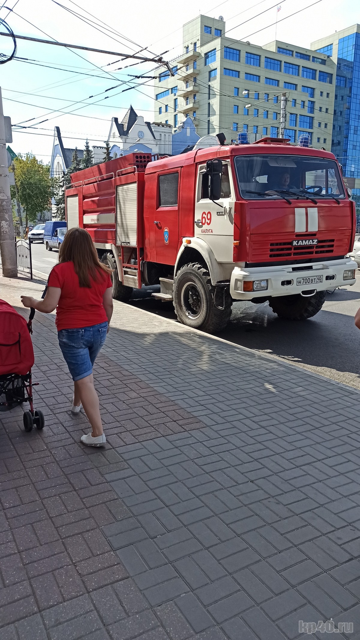 Пожар в ресторане Калуга