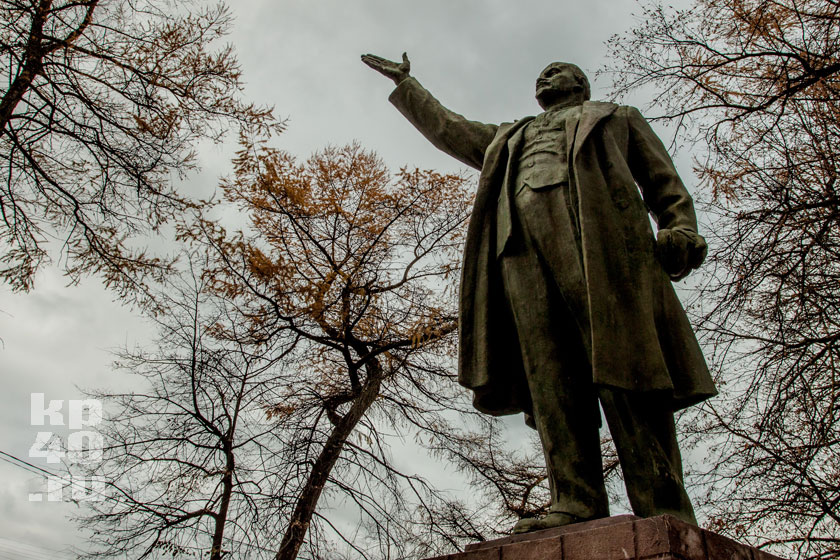 Памятник Ленину в Боровске.