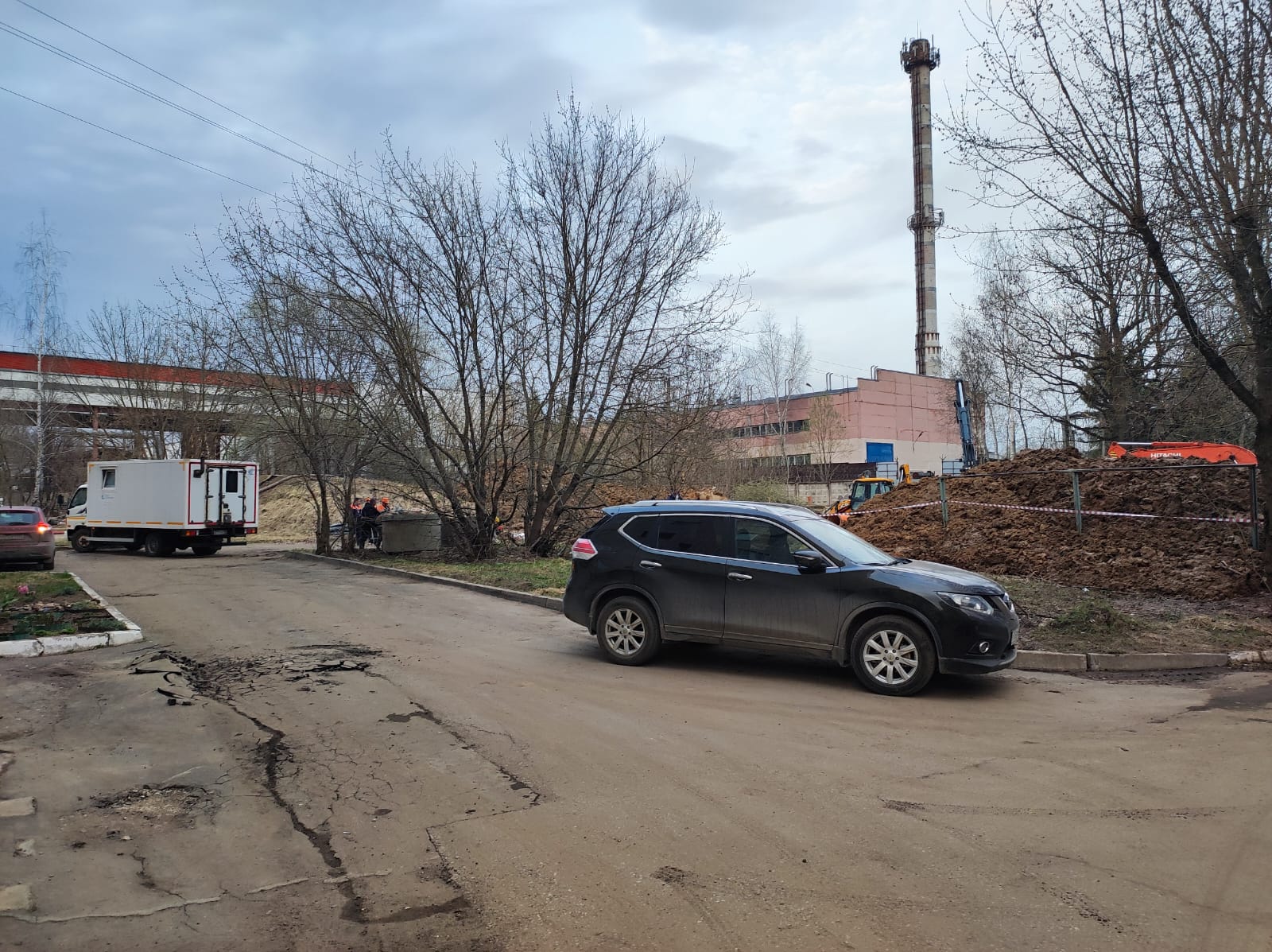 Жителей Малинников удивили масштабные раскопки - Благоустройство - Новости  - Калужский перекресток Калуга