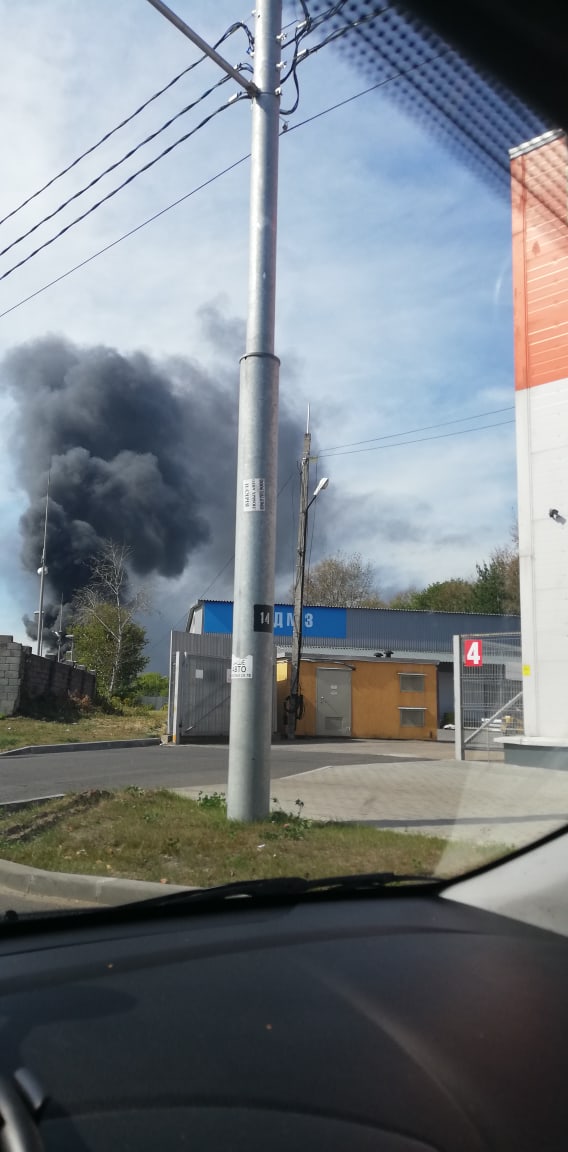 Пожар в Калуге Карла Либкнехта