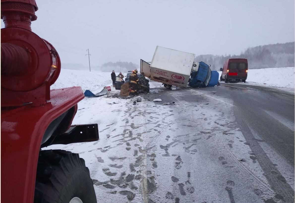 Авария на трассе М3 Украина в Калужской области