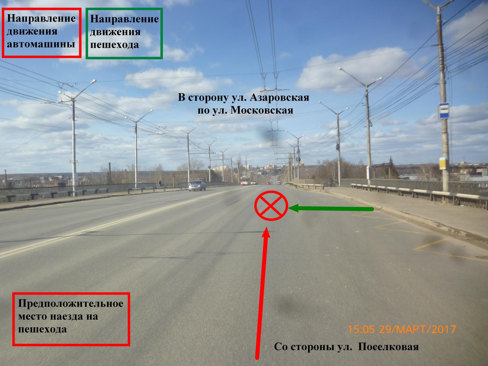 Пешехода сбили на Московской, водитель скрылся - Происшествия - Новости -  Калужский перекресток Калуга