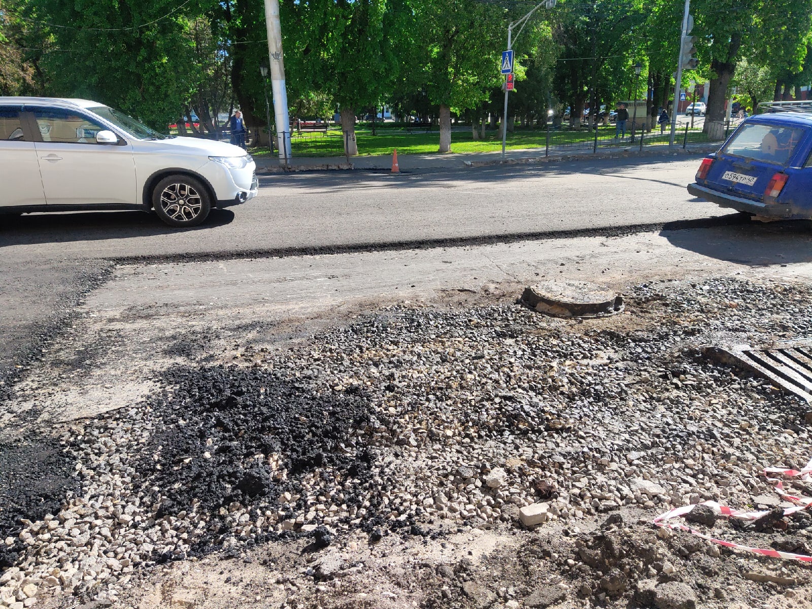 В Калуге начали асфальтировать площадь Старый Торг - Авто и транспорт -  Новости - Калужский перекресток Калуга