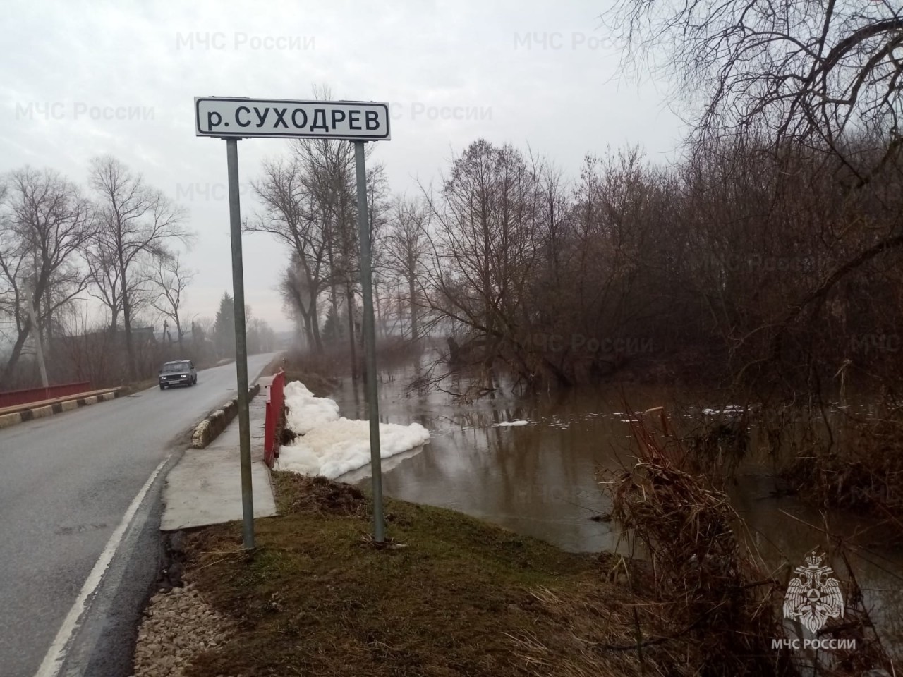 Вода ушла с затопленных участков в Полотняном Заводе - Общество - Новости -  Калужский перекресток Калуга