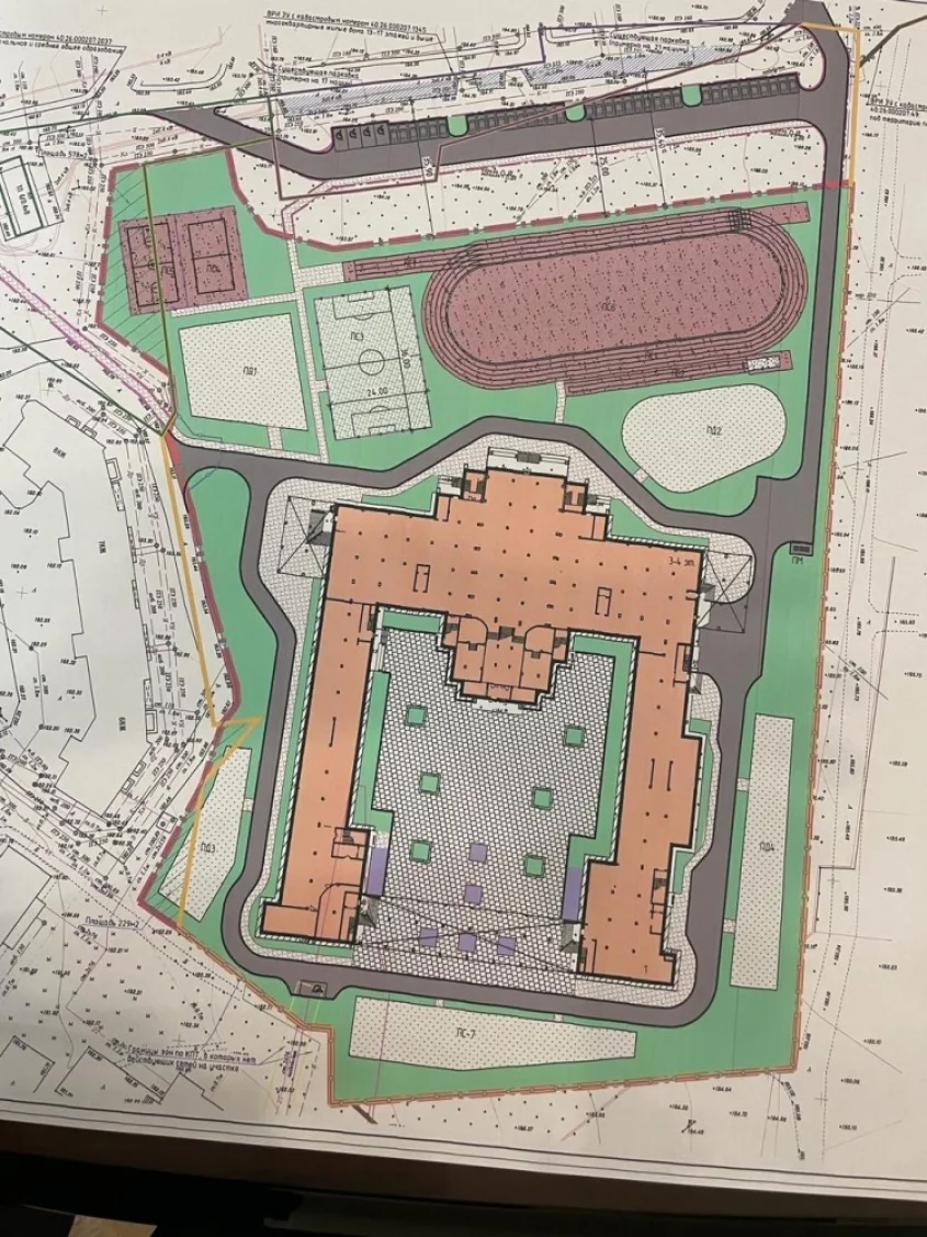 Рядом с новой школой на Тайфуне построят большой стадион - Образование -  Новости - Калужский перекресток Калуга