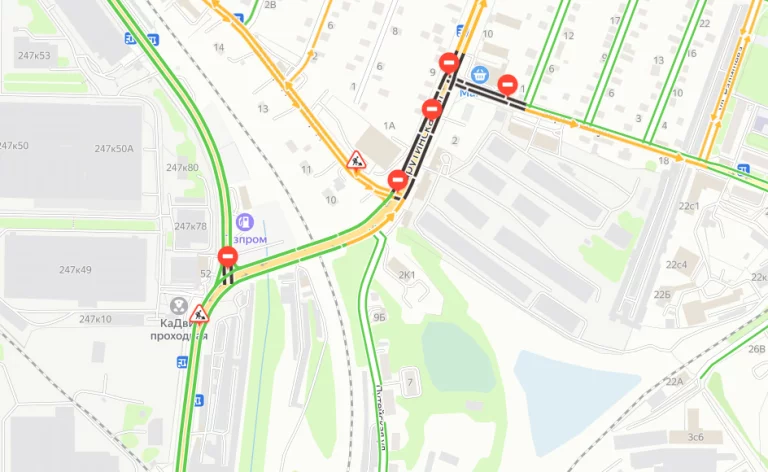 Участок улицы Тарутинской останется закрытым до 28 октября.