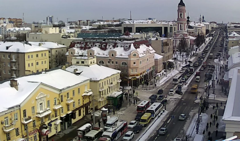 Калуга центр фото Несколько ДТП остановили движение в центре Калуги - Происшествия - Новости - Кал