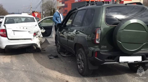 В Калуге 28-летняя женщина пострадала в ДТП на Правом берегу